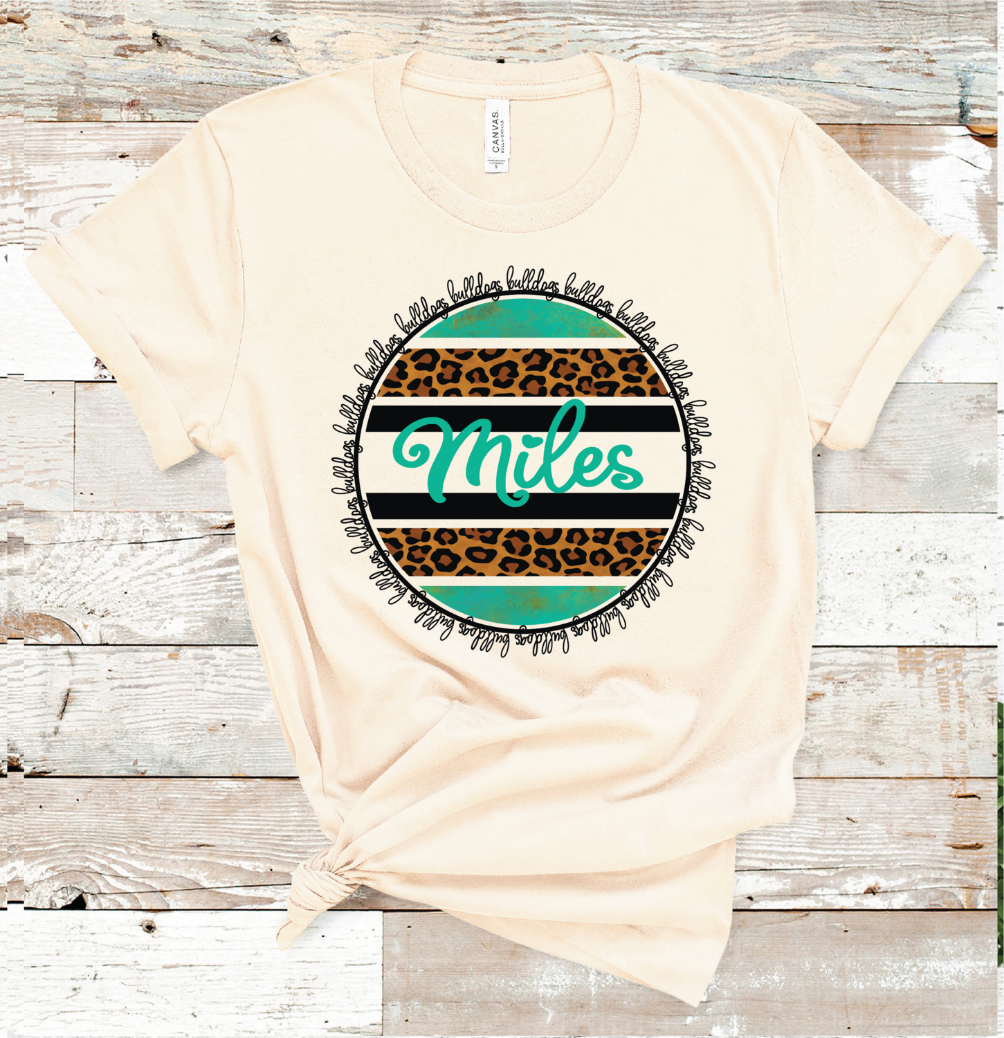 2022 MILES TURQ. / LEO CIRCLE (CREAM)