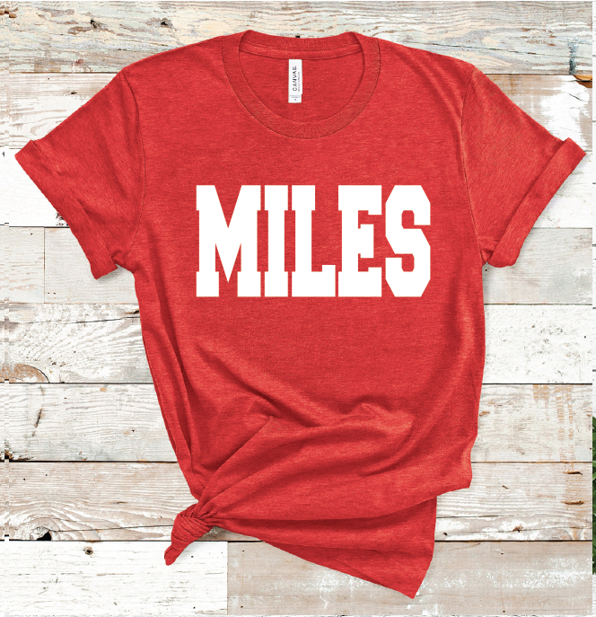 2021 MILES WHITE (RED )
