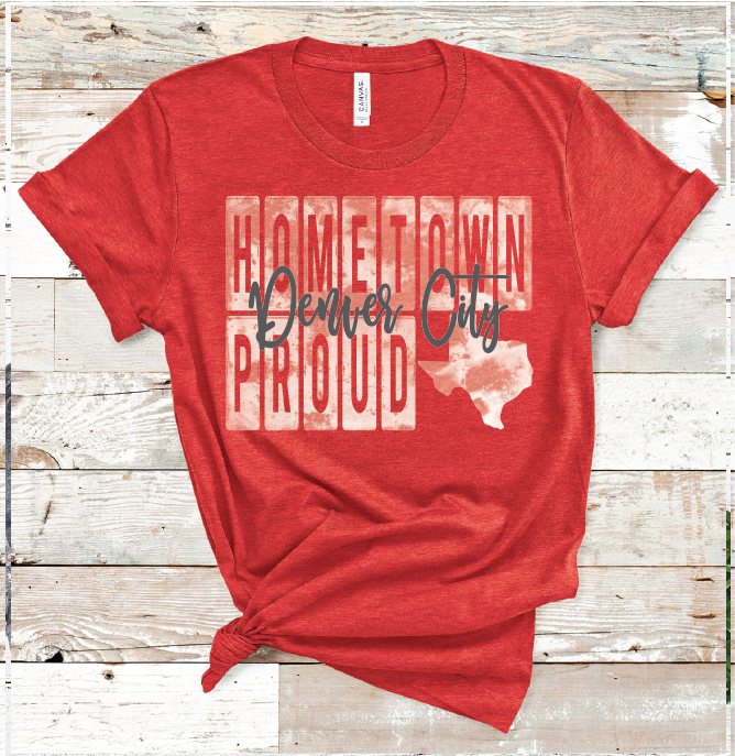 2022 DENVER CITY HOMETOWN PROUD (HEATHER RED)
