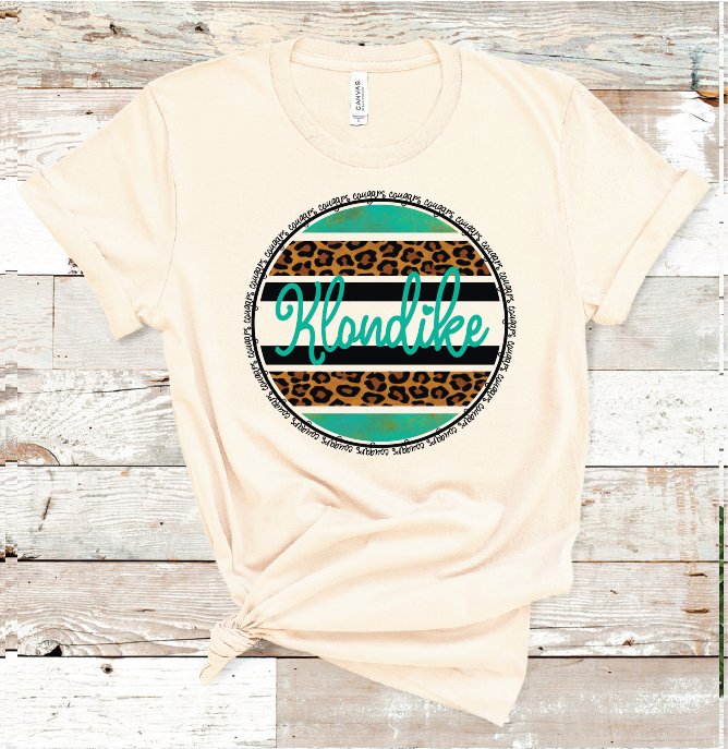 2022 KLONDIKE TURQ. / LEO CIRCLE (CREAM)