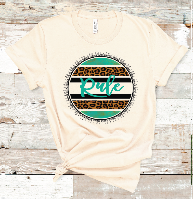 2022 RULE TURQ. / LEO CIRCLE (CREAM)