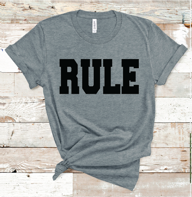 RULE Black (D. GRAY)
