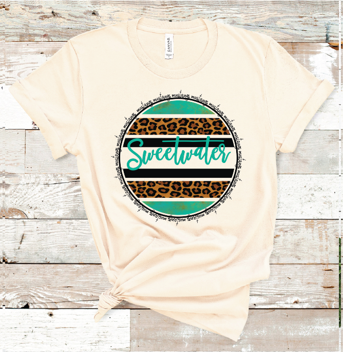 2022 SWEETWATER TURQ. / LEO CIRCLE (CREAM)