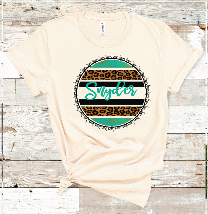 2022 SNYDER TURQ. / LEO CIRCLE (CREAM)