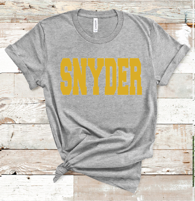 2022 SNYDER ATH. GOLD (L. GRAY)