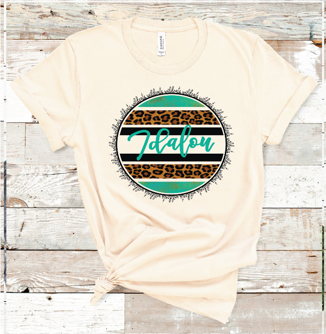 2022 IDALOU TURQ. / LEO CIRCLE (CREAM)