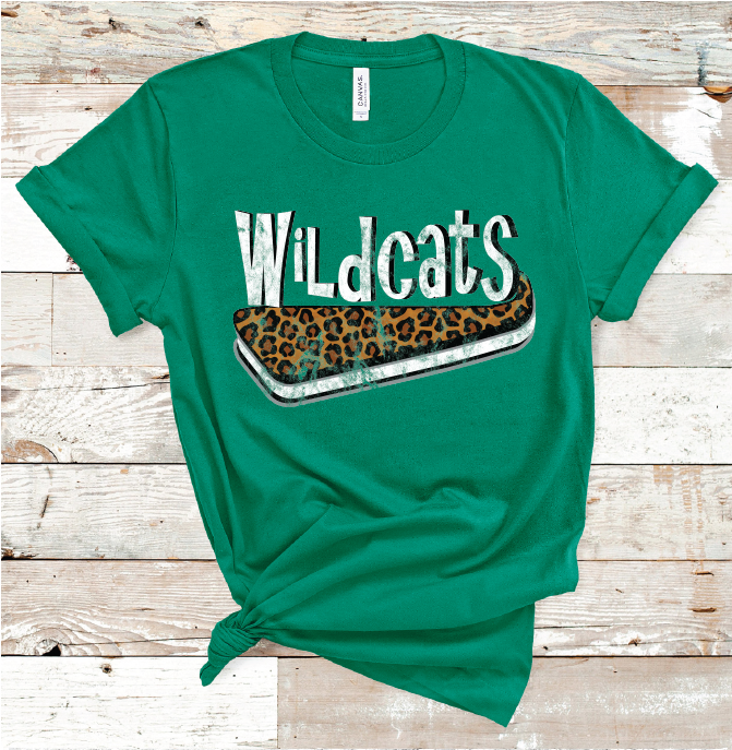 2021 iDALOU WILDCATS SWOOSH (HEATHER GREEN)