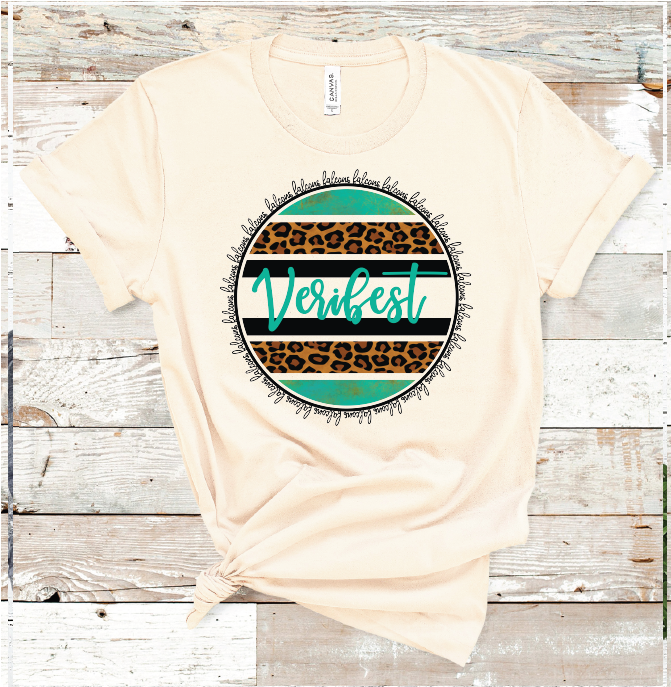 2022 VERIBEST TURQ. / LEO CIRCLE (CREAM)