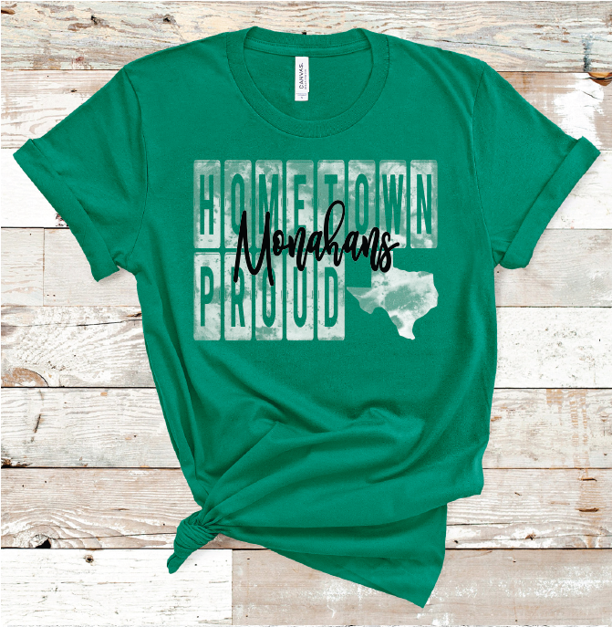 2022 MONAHANS HOMETOWN PROUD (HEATHER GREEN)