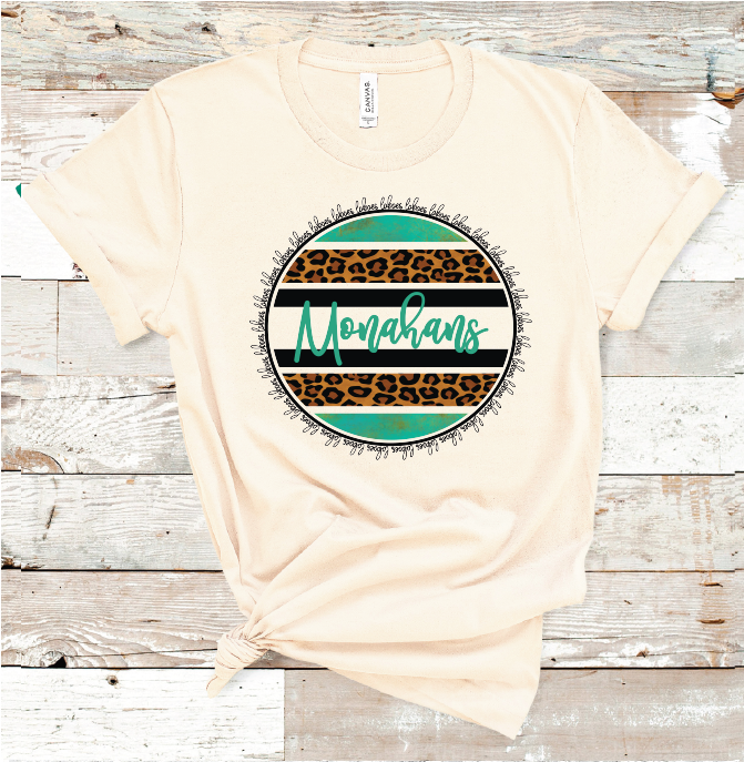2022 MONAHANS TURQ. / LEO CIRCLE (CREAM)