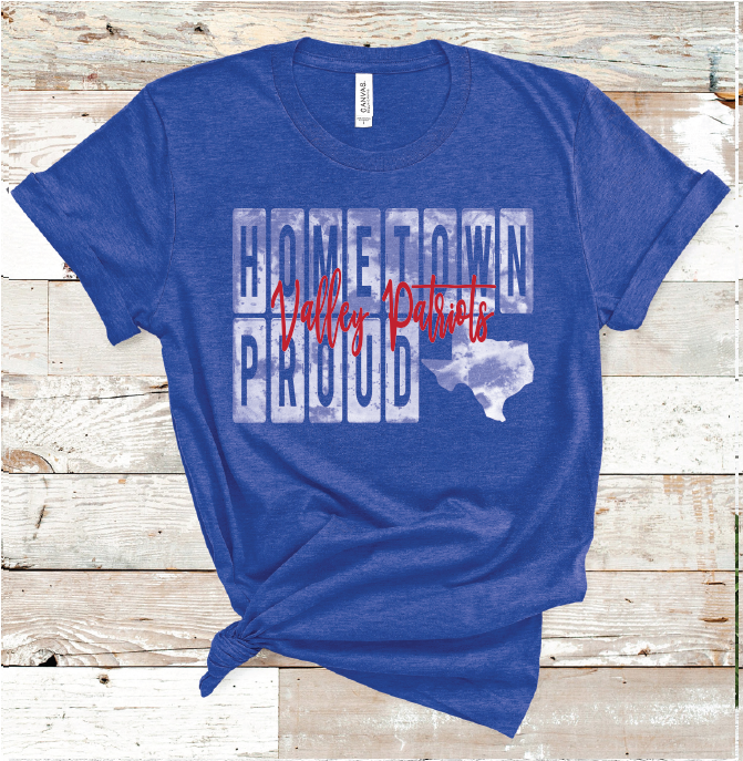 2022 VALLEY HOMETOWN PROUD (HEATHER BLUE)