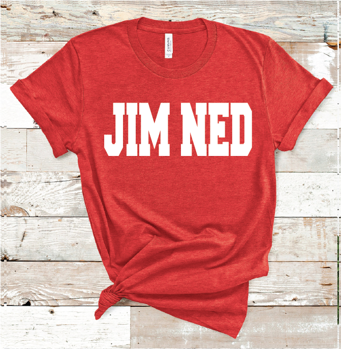 2021 JIM NED WHITE (BLUE OR RED)