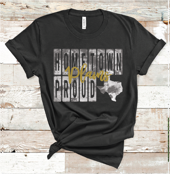 2022 PLAINS HOMETOWN PROUD (HEATHER BLACK)