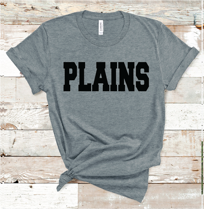 PLAINS BLACK WORD