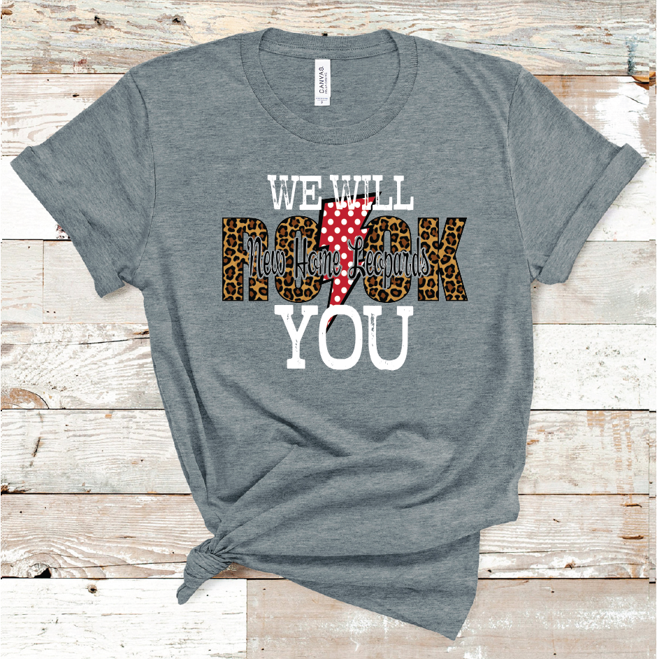 2021 NEW HOME will Rock You (Dark Grey)