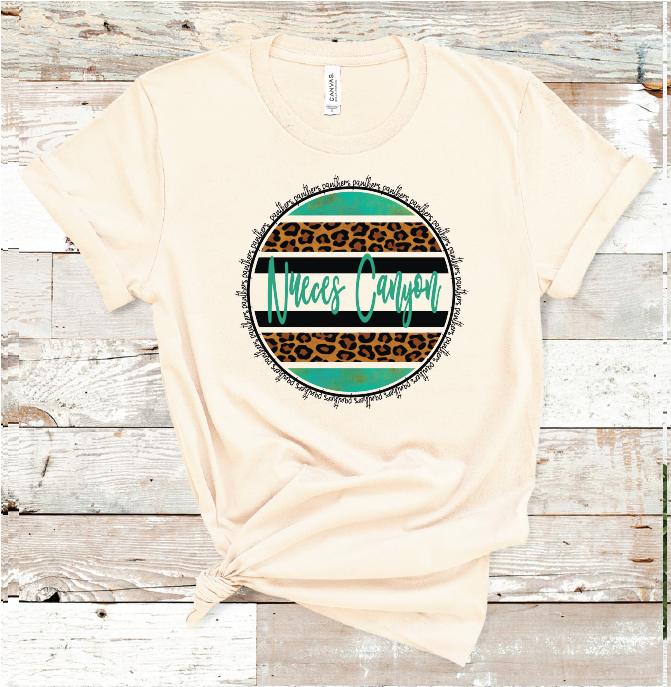 2022 NUECES CANYON TURQ. / LEO CIRCLE (CREAM)