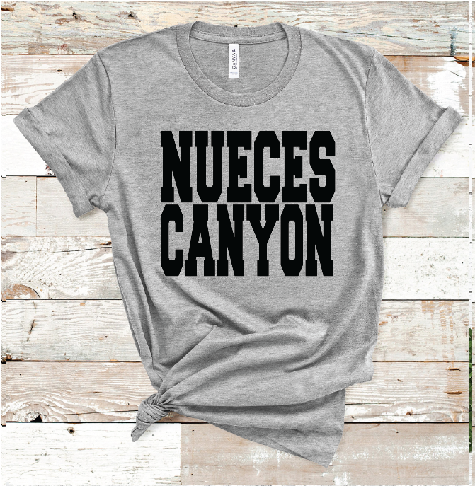 NUECES CANYON BLACK WORD