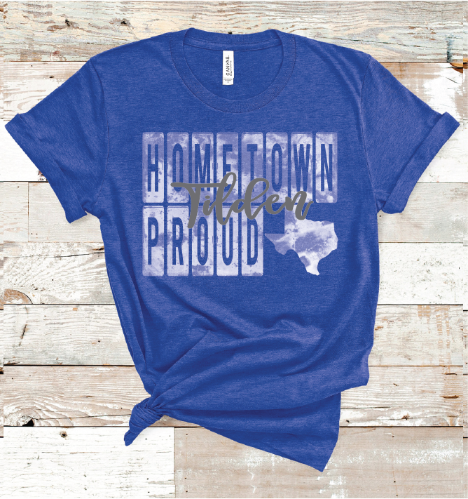 2022 TILDEN HOMETOWN PROUD (HEATHER BLUE)