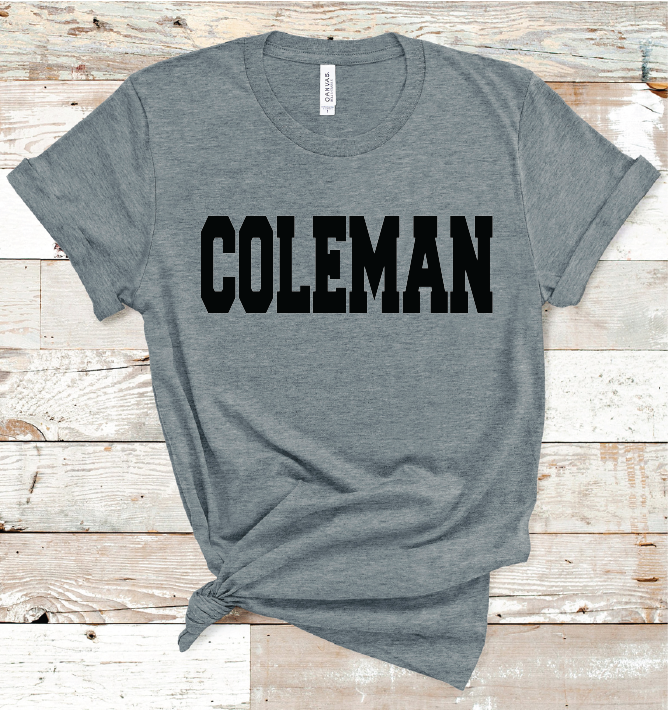 COLEMAN BLACK WORD