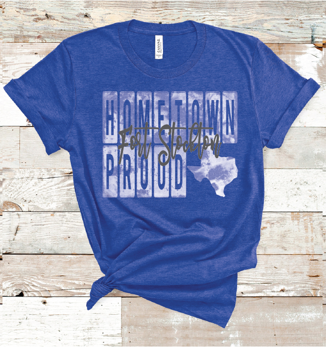 2022 FORT STOCKTON HOMETOWN PROUD (HEATHER BLUE)