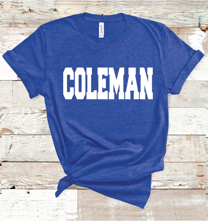 2022 COLEMAN WHITE (HEATHER BLUE)