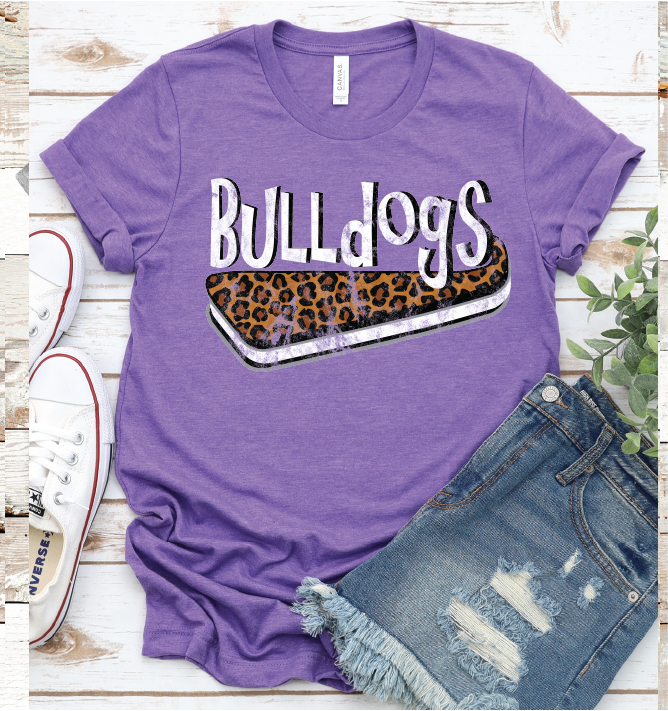 2021 WYLIE  BULLDOGS SWOOSH (HEATHER  PURPLE)