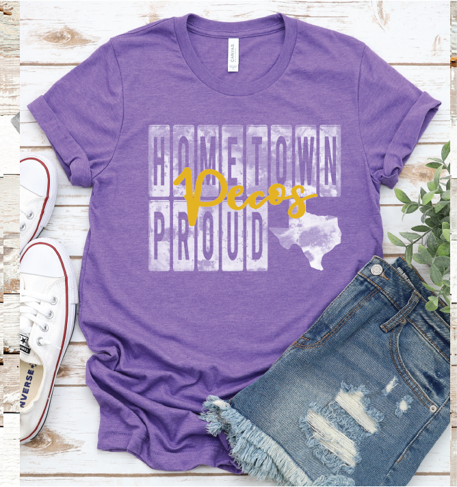 2022 PECOS HOMETOWN PROUD (HEATHER PURPLE)