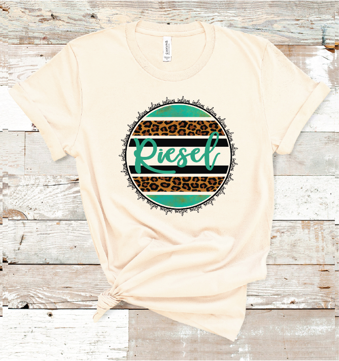 2022 RIESEL TURQ. / LEO CIRCLE (CREAM)