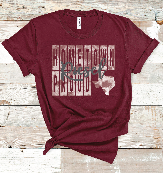 2022 RIESEL HOMETOWN PROUD (MAROON)