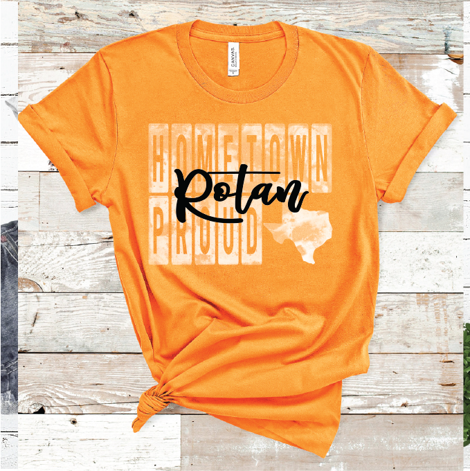 2022 ROTAN HOMETOWN PROUD (HEATHER ORANGE)
