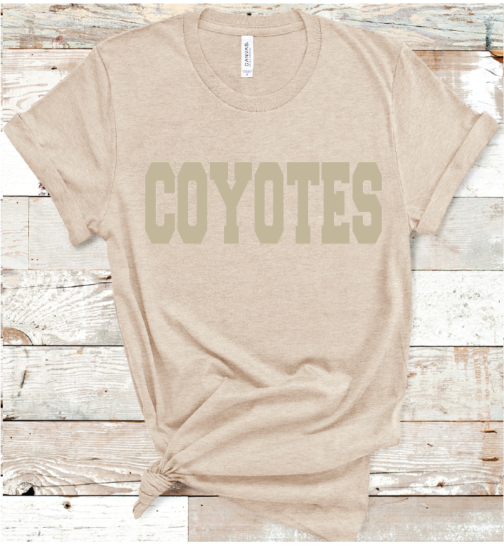 2023 BORDEN COUNTY TAN COYOTES (HEATHER TAN)