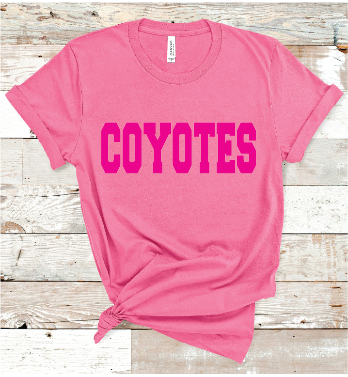 2023 BORDEN COUNTY PINK COYOTES (HEATHER PINK)