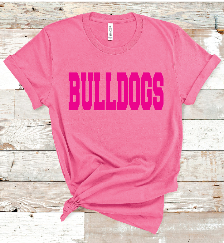 2023 COAHOMA BULLDOGS PINK (HEATHER PINK)