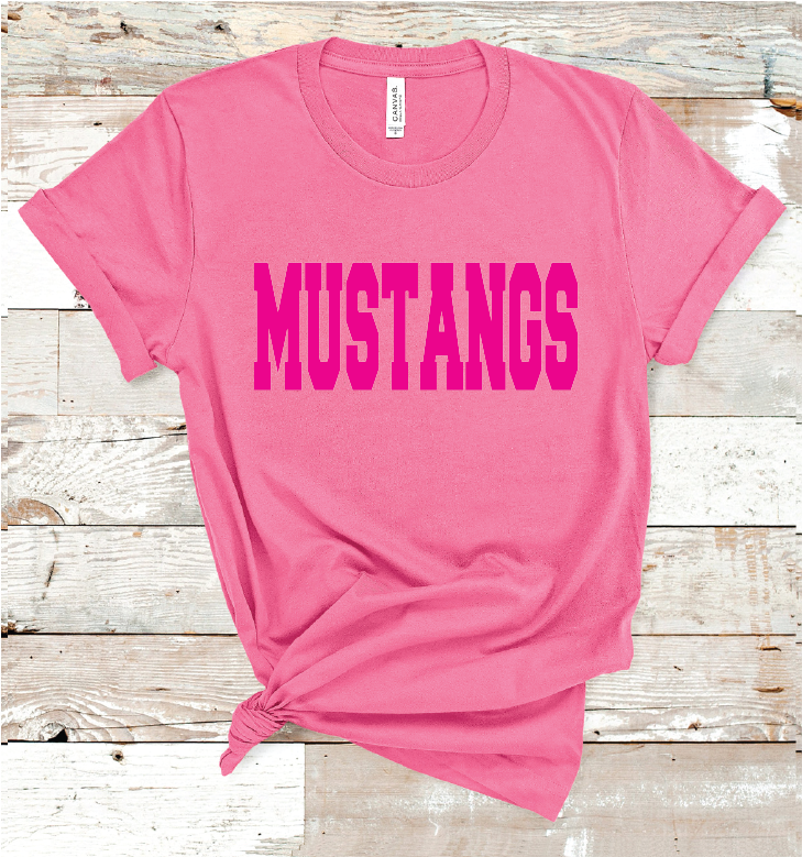 2023 ANDREWS PINK MUSTANGS (HEATHER PINK)