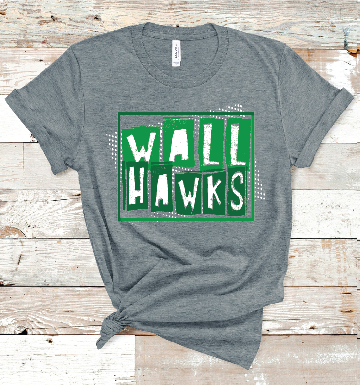 2023 WALL HAWKS ART  (B D GRAY)
