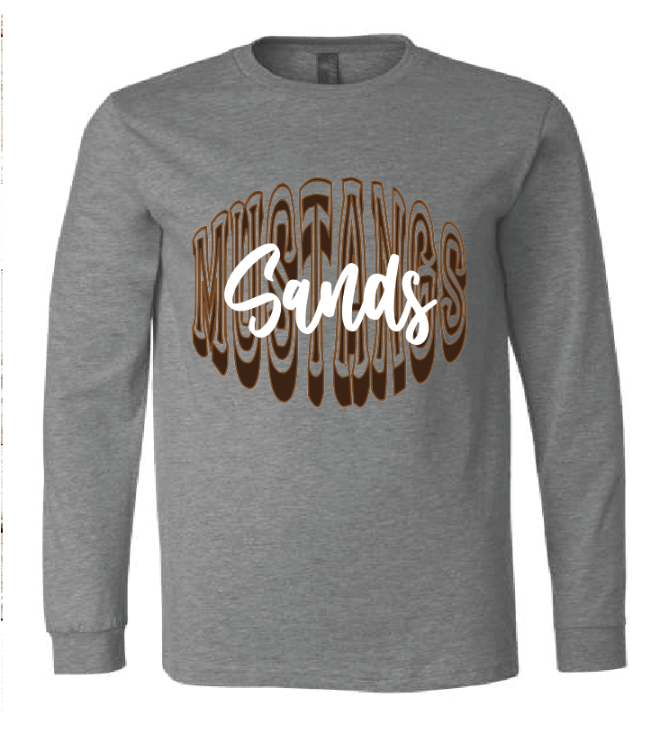 2023 SANDS LONG SLEEVE- MULTIPLE DESIGN OPTIONS (HEATHER GRAY)