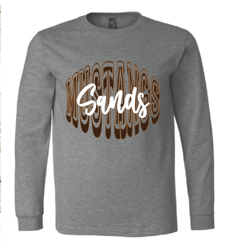 2023 SANDS LONG SLEEVE- MULTIPLE DESIGN OPTIONS (HEATHER GRAY)