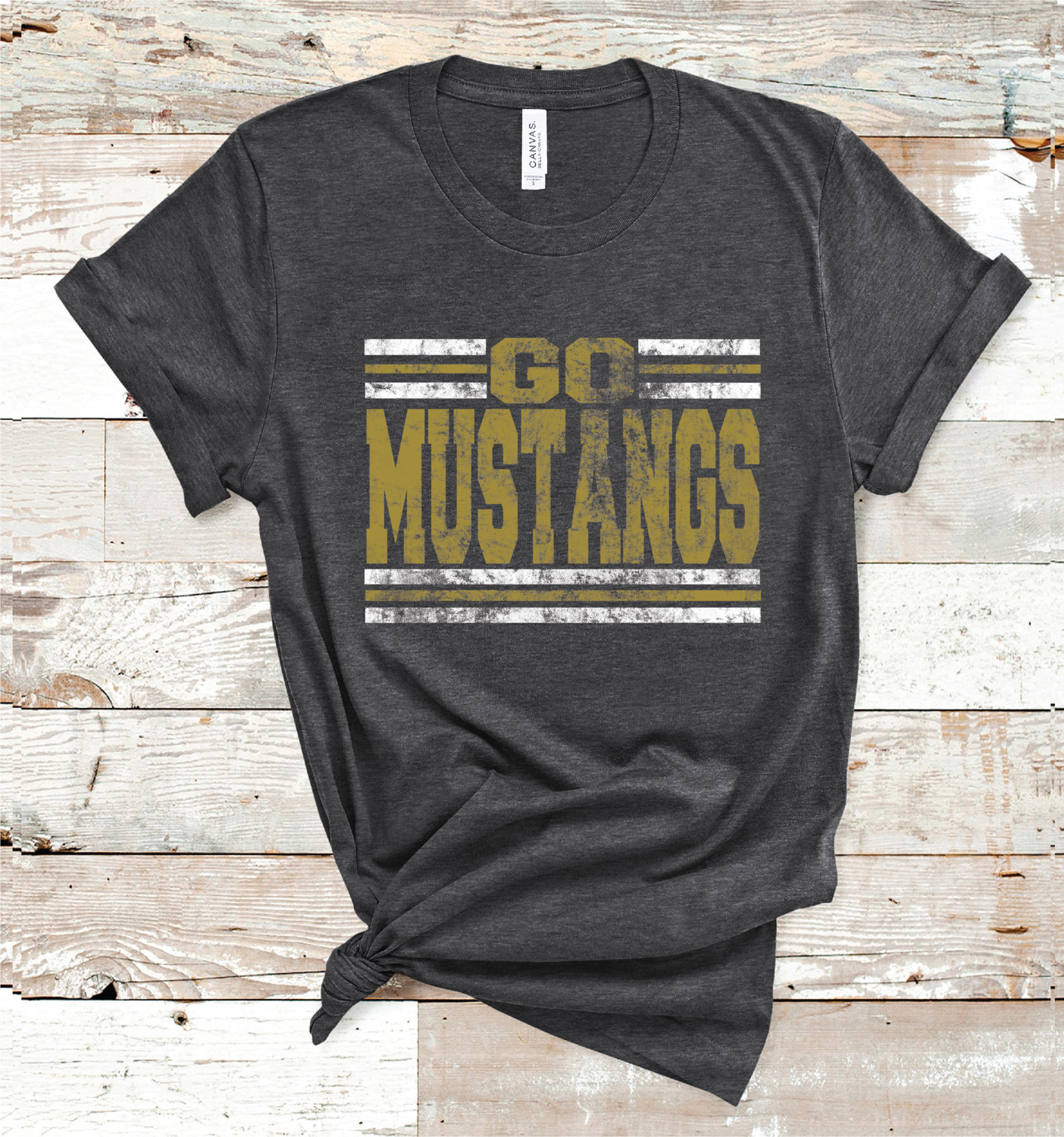 2023 ANDREWS GO MUSTANGS  (HEATHER BLACK)