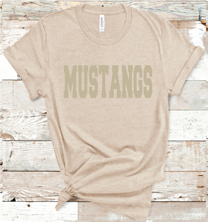 2023 DENVER CITY TAN MUSTANGS (HEATHER TAN)