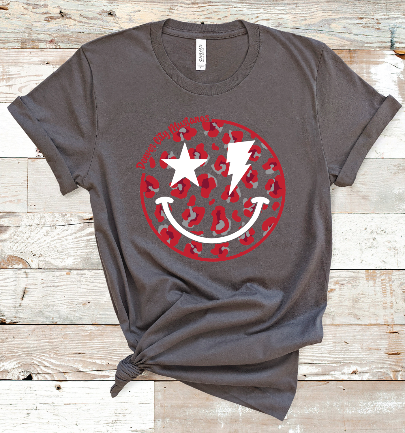 2023 DENVER CITY LEO SMILEY  (CHARCOAL)