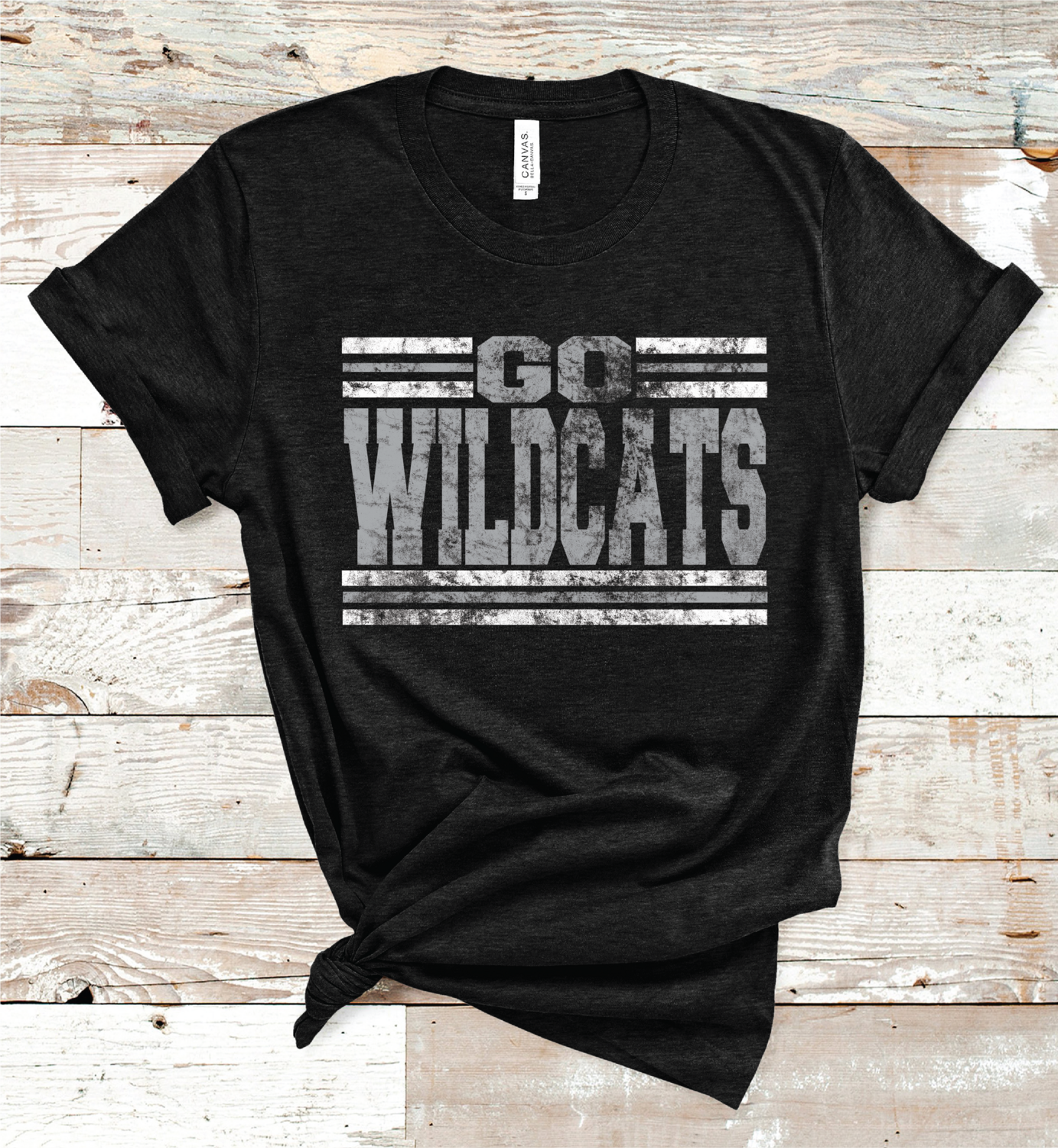2023 WATER VALLEY GO WILDCATS  (DARK HEATHER BLACK)