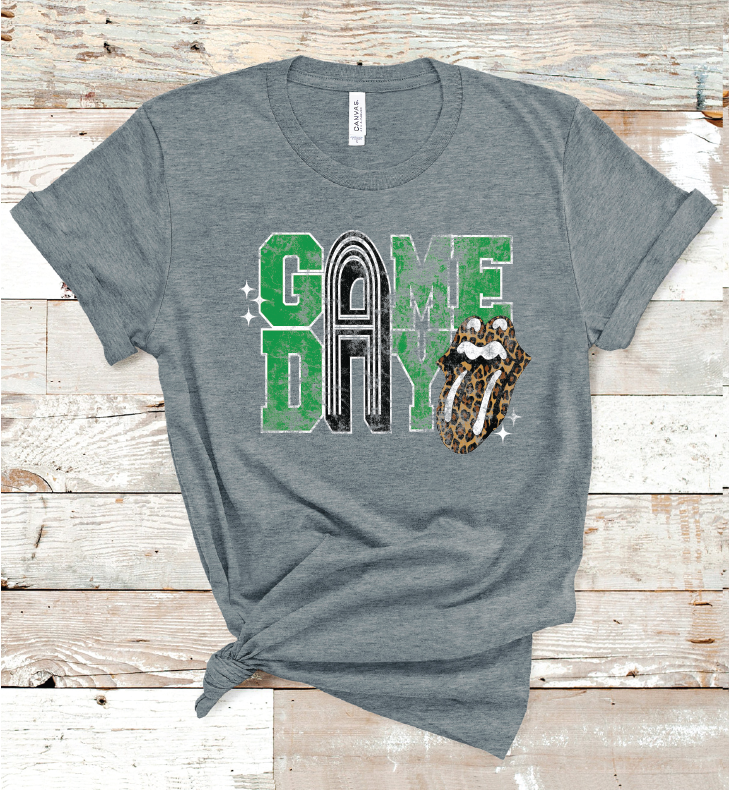 2023 IDALOU GAME DAY GREEN  ( D GRAY)