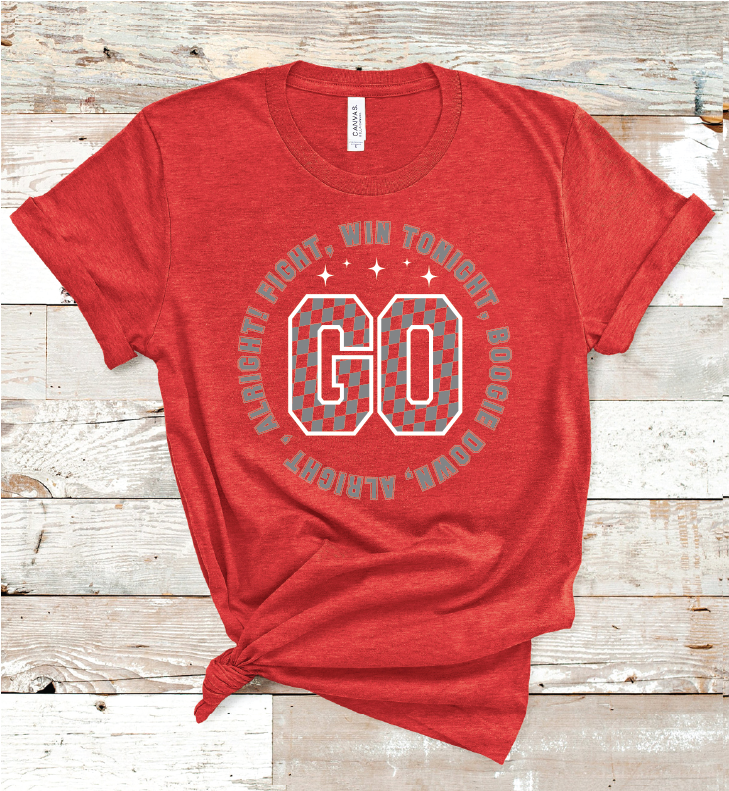 2023 STANTON GO FIGHT GRAY   (HEATHER RED)