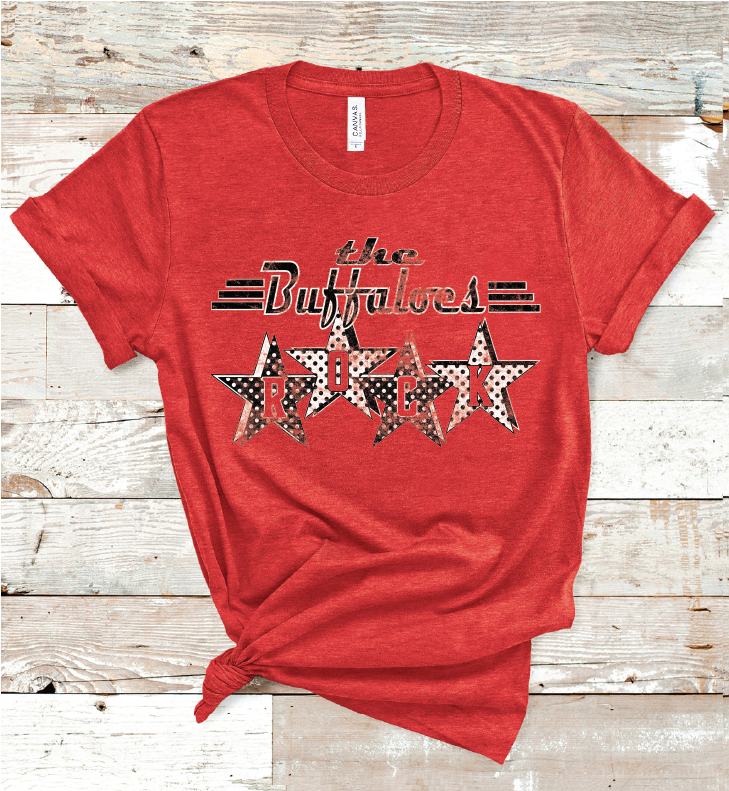 2023 STANTON THE BUFFALOES ROCK (HEATHER RED)