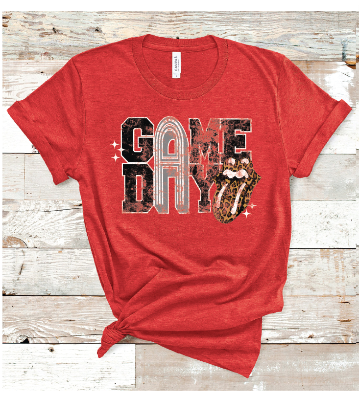 2023 COLORADO CITY GAME DAY BLK (HEATHER RED)