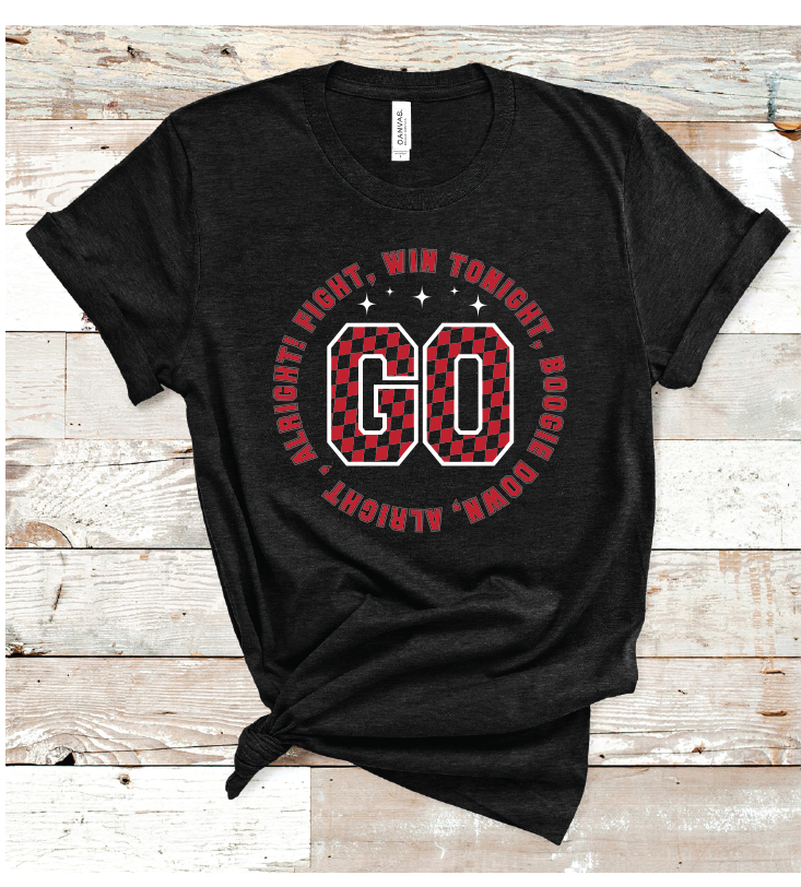 2023 COLORADO CITY GO FIGHT RED (HEATHER BLACK)