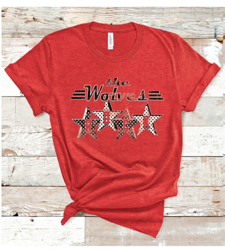 2023 COLORADO CITY WOLVES ROCK (HEATHER RED)