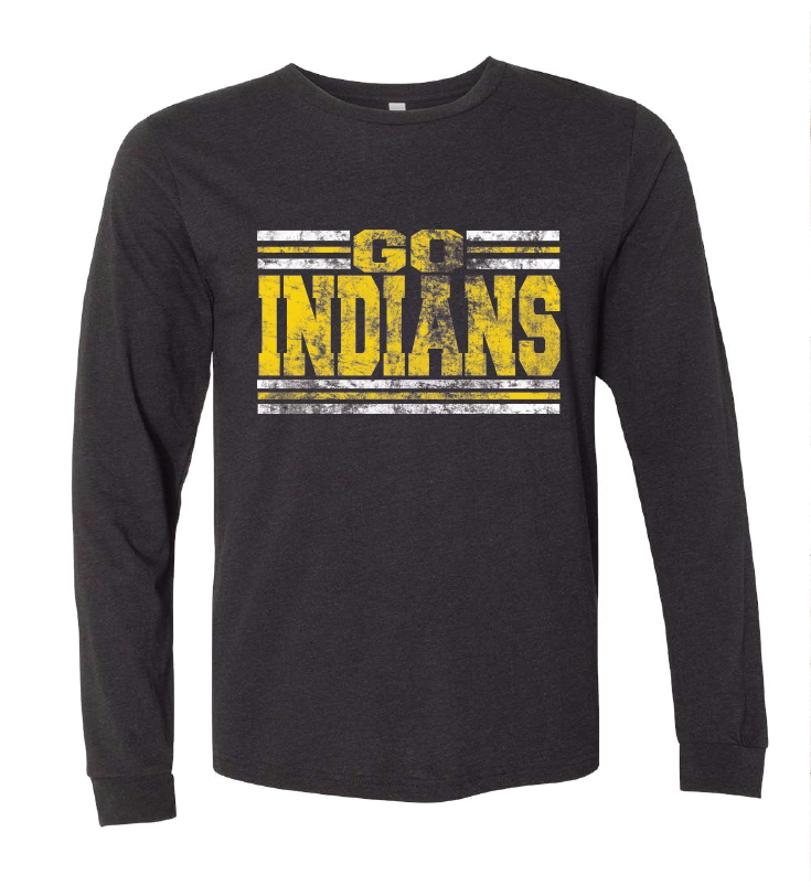 2023 SEMINOLE LONG SLEEVE- MULTIPLE DESIGN OPTIONS (HEATHER BLACK OR ATH GOLD)