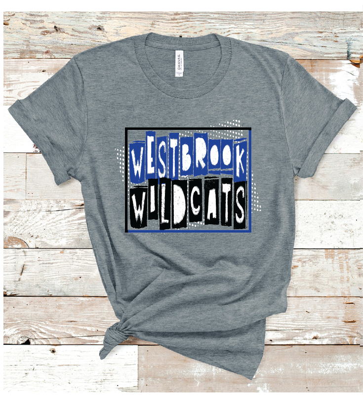 2023 WESTBROOK WILDCATS ART (B D GRAY)