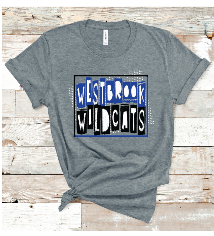 2023 WESTBROOK WILDCATS ART (B D GRAY)